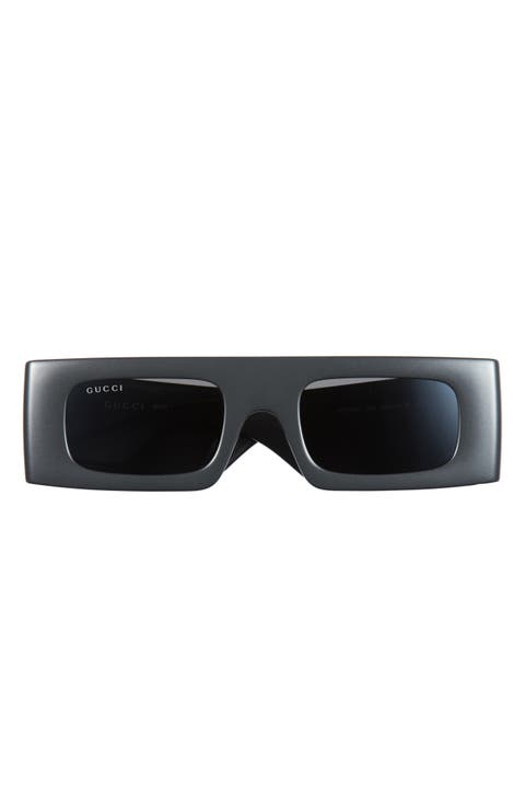 49mm Rectangular Sunglasses