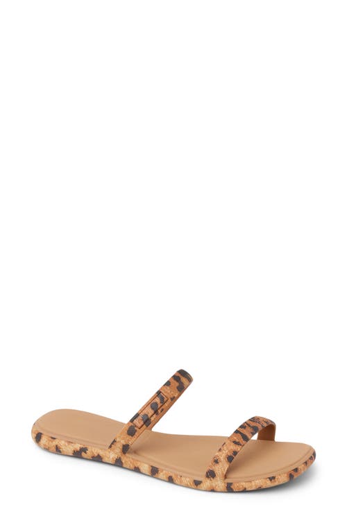 Reef Water Willow Marina Slide Sandal In Brown