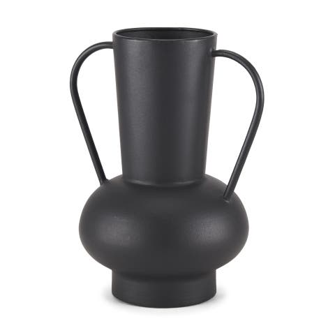 Tasya Handles Metal Vase