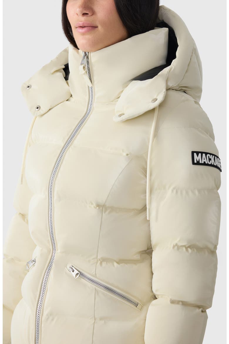 Madalyn Down Puffer Jacket, Alternate, color, CREAM