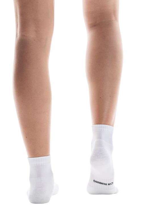 On Core Mid 2-pack Run Socks In White
