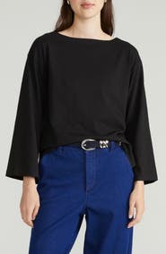 Universal Standard Montauk Breton Stripe Top