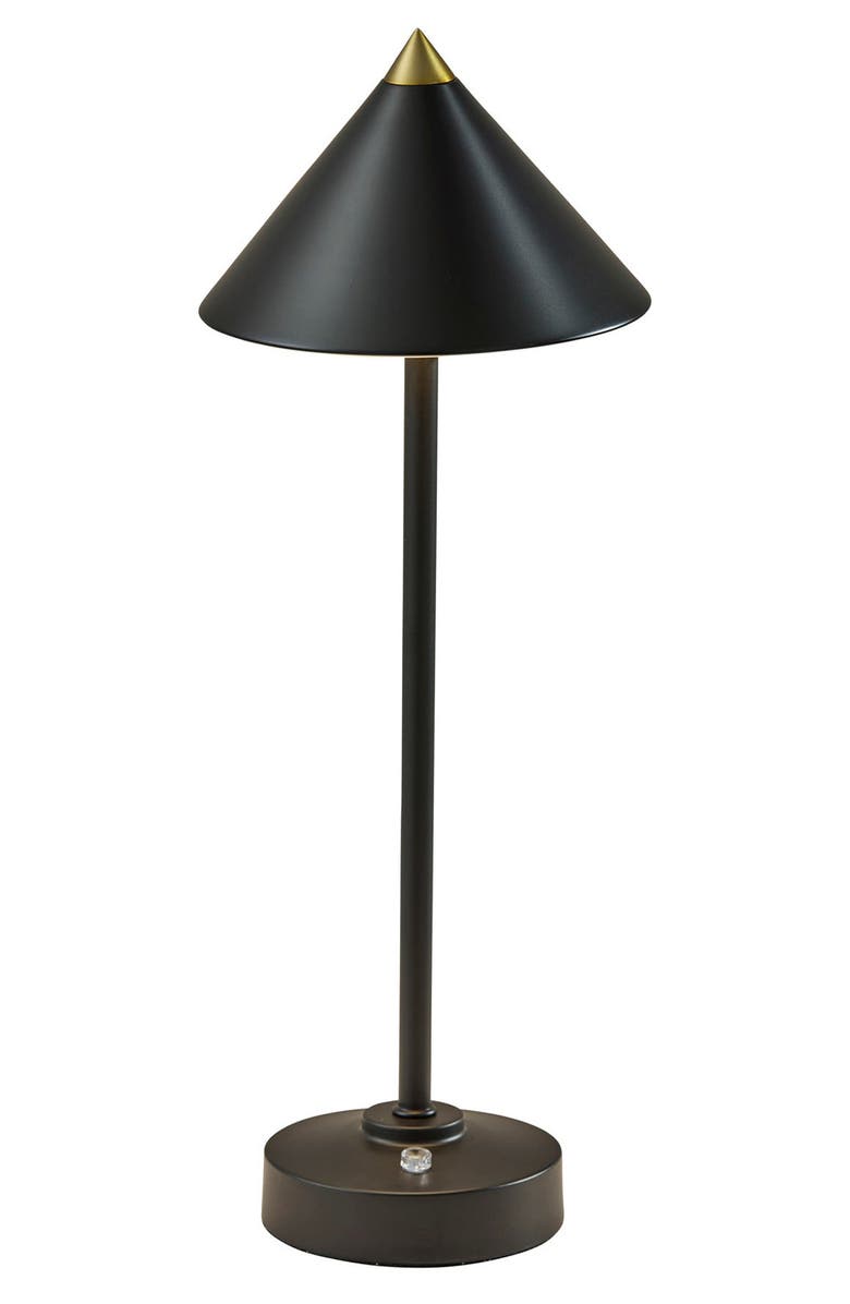 ADESSO LIGHTING Ritchie LED Cordless Lamp, Main, color, Black