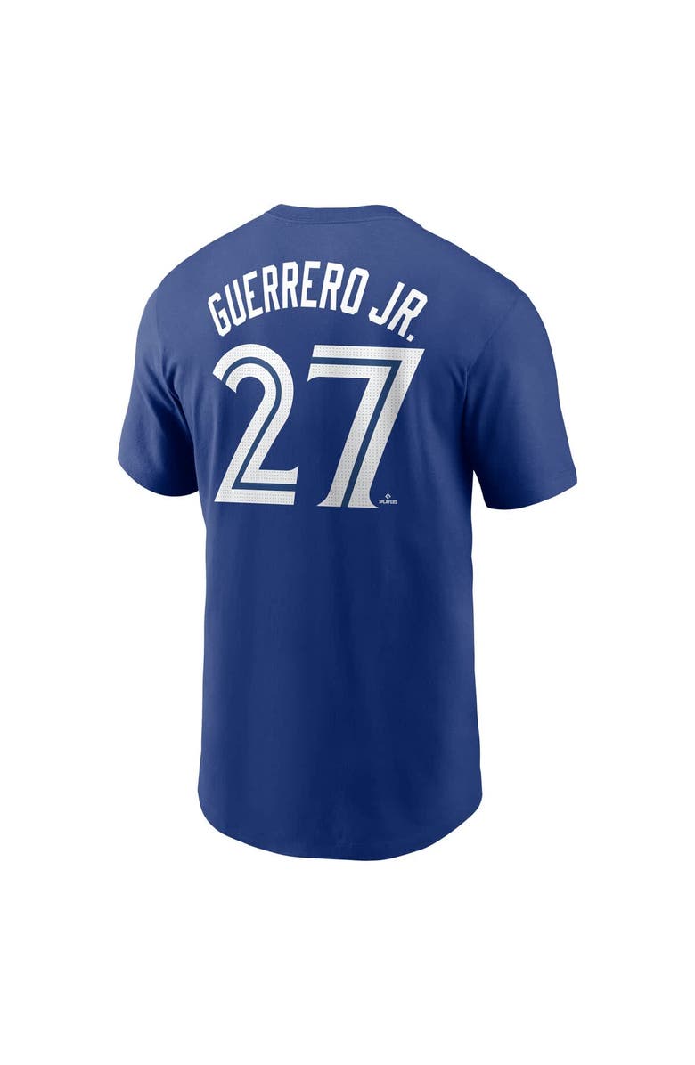 Nike Men's Nike Vladimir Guerrero Jr. Royal Toronto Blue Jays Fuse Name & Number T-Shirt, Alternate, color, Royal