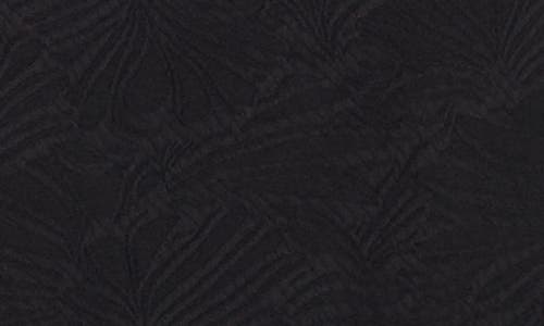 Vince Camuto Floral Jacquard Knit Tank In Black