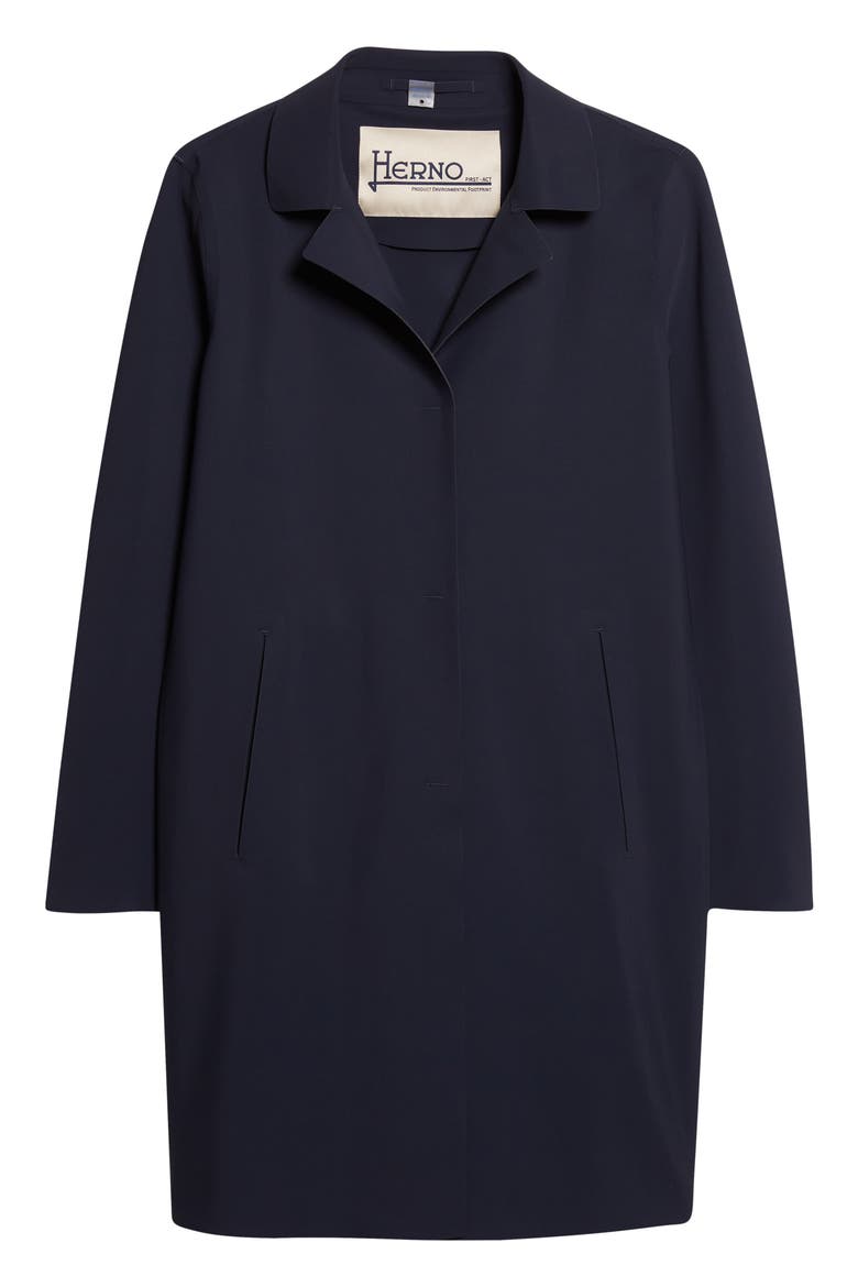 Snap Front Performance Scuba Knit Coat, Alternate, color, 9200 NAVY