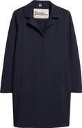 Herno Snap Front Performance Scuba Knit Coat