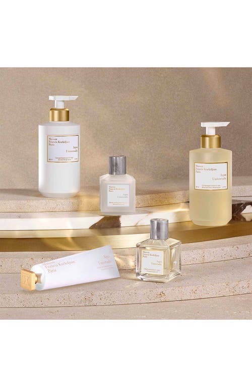 Maison Francis Kurkdjian Aqua Universalis Scented Hand Cream In Transparent