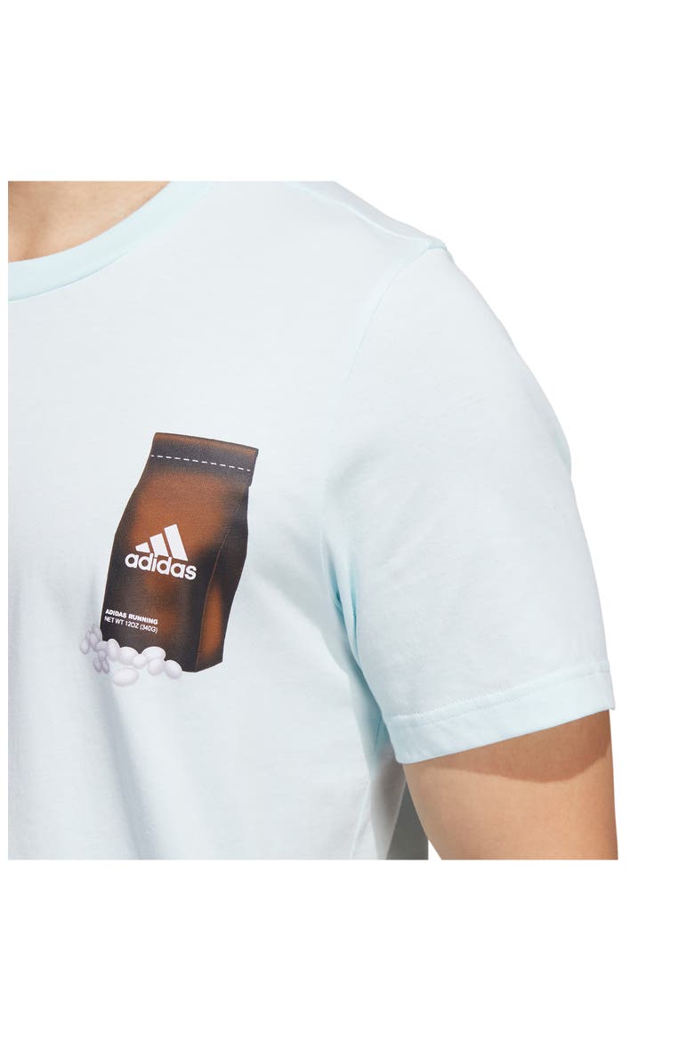 Coffee Graphic Tee, Alternate, color, ALMOST BLUE