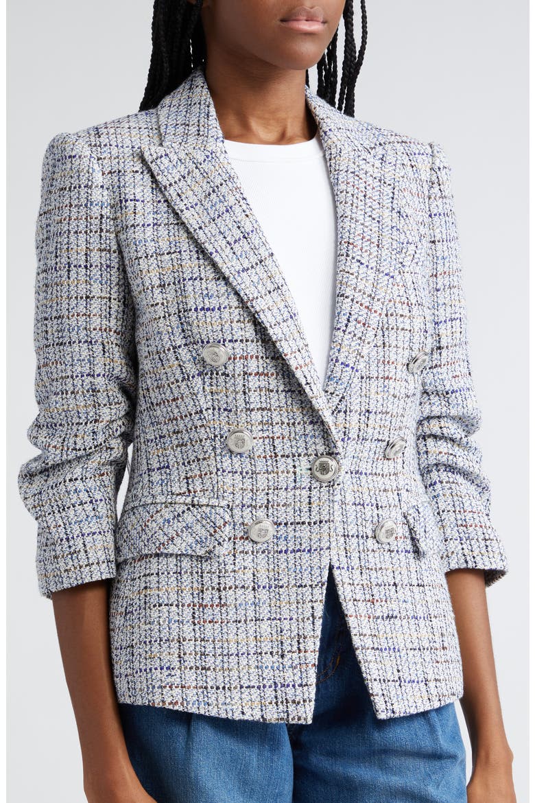 Ryland Tweed Dickey Jacket, Alternate, color, BLUE MULTI