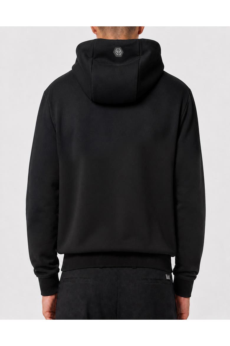 Printed Fleece Hoodie Greatness Men, Alternate, color, black/black