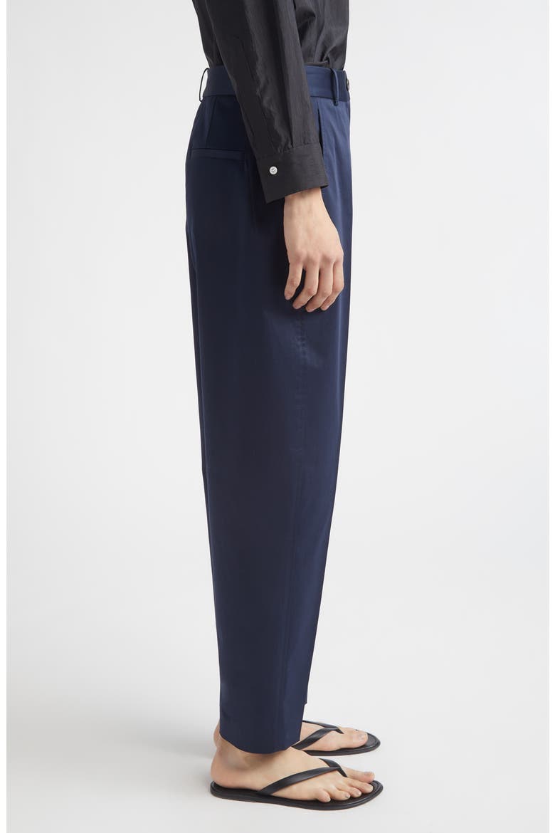 Astor Cotton Stretch Twill Tapered Leg Pants, Alternate, color, NAVY