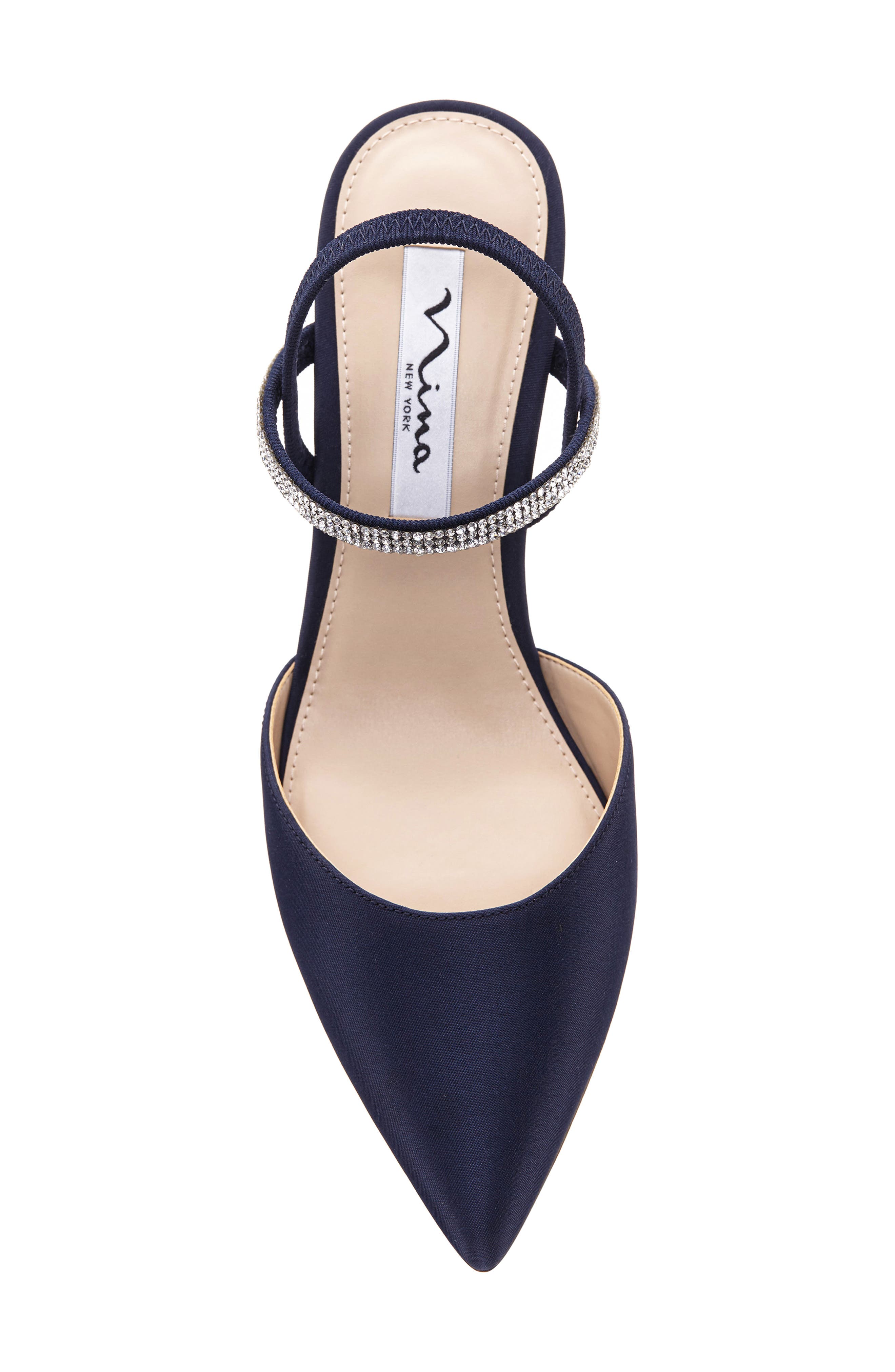 Nina Billie Slingback Pointed Toe Pump, Alternate, color, 