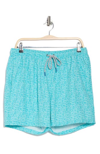 Rainforest School Of Fish Swim Trunks In Turquiose