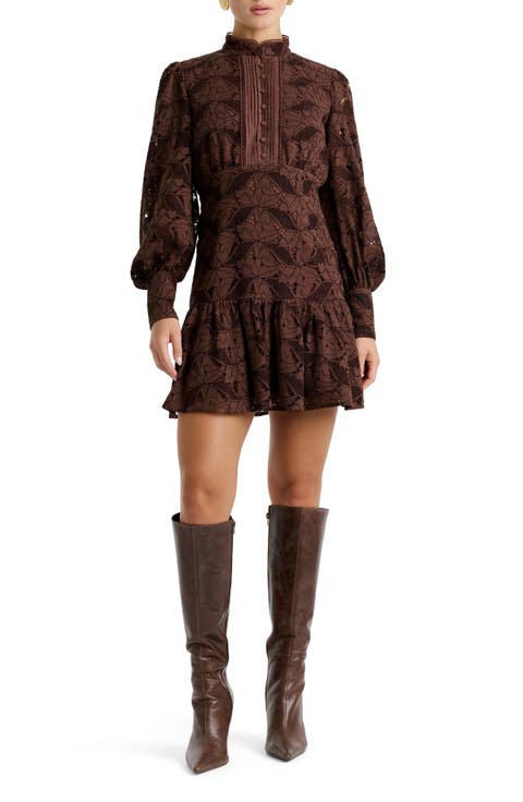 Remy Long Sleeve Lace Minidress