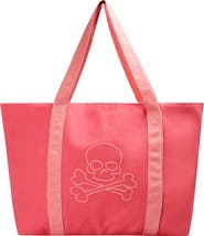 Scalpers Skull Contrast Tote Bag