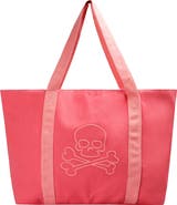 Scalpers Skull Contrast Tote Bag
