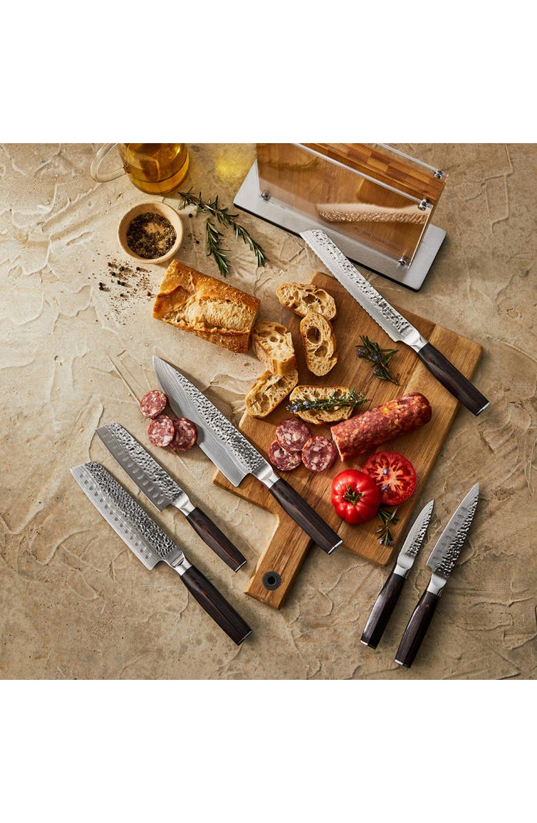 Cuisine::pro<sup>®</sup> Damashiro EMPEROR<sup>®</sup> Shi 7-Piece Knife Block, Alternate, color, Silver