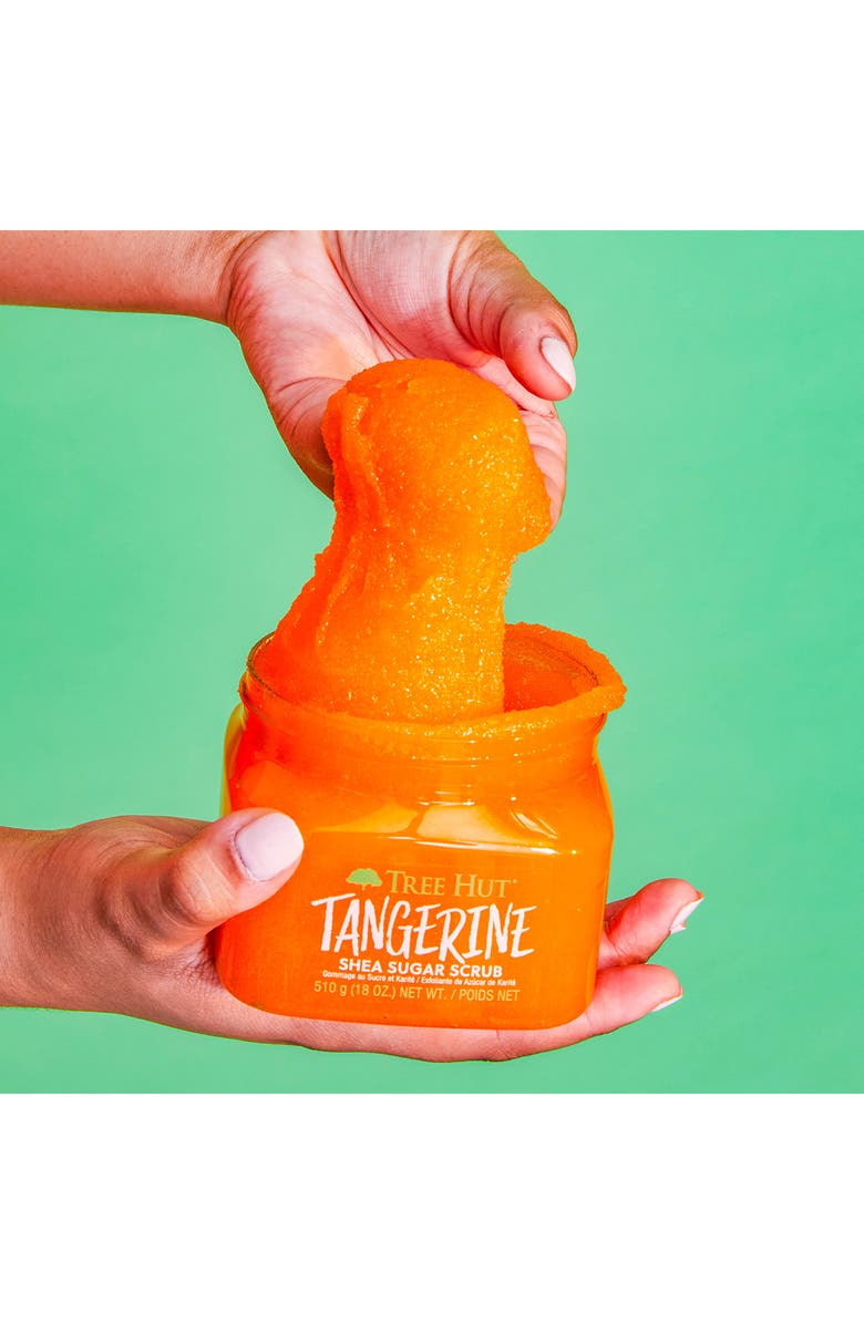 Tree Hut Tangerine Shea Sugar Scrub, Alternate, color, 