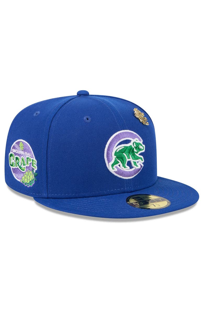 New Era Men's New Era Royal Chicago Cubs 2025 Big League Chew 59FIFTY Fitted Hat, Main, color, Royal