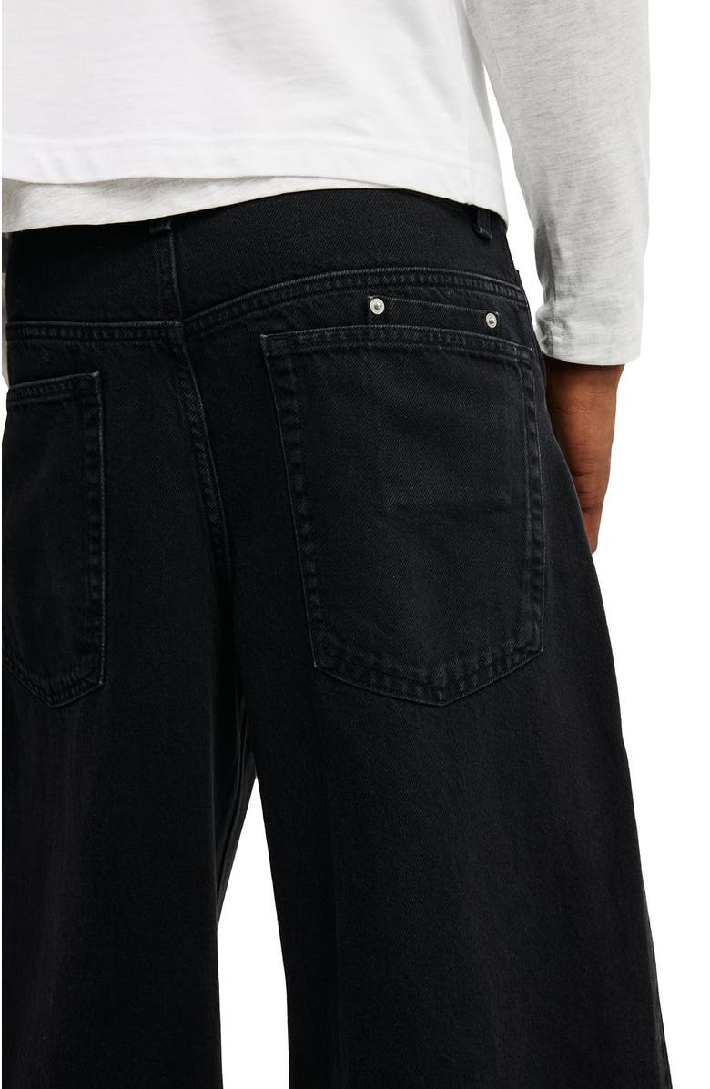 Cotton On Men's Y2k Super Baggy Jean, Alternate, color, Dire Black