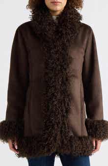 Liv Faux Fur & Faux Shearling Jacket