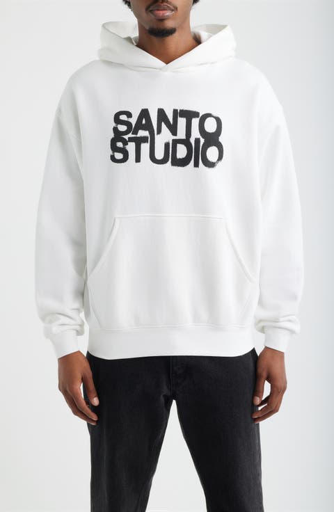 Big Spray Graphic Cotton Hoodie