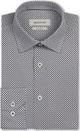 Bugatchi James OoohCotton® Geo Print Button-Up Shirt