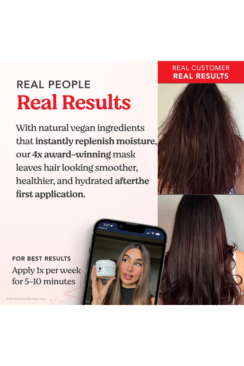 Biotin & Botanical Hair Mask, Alternate, color, None