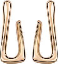 UNODE50 Wave Hoop Earrings