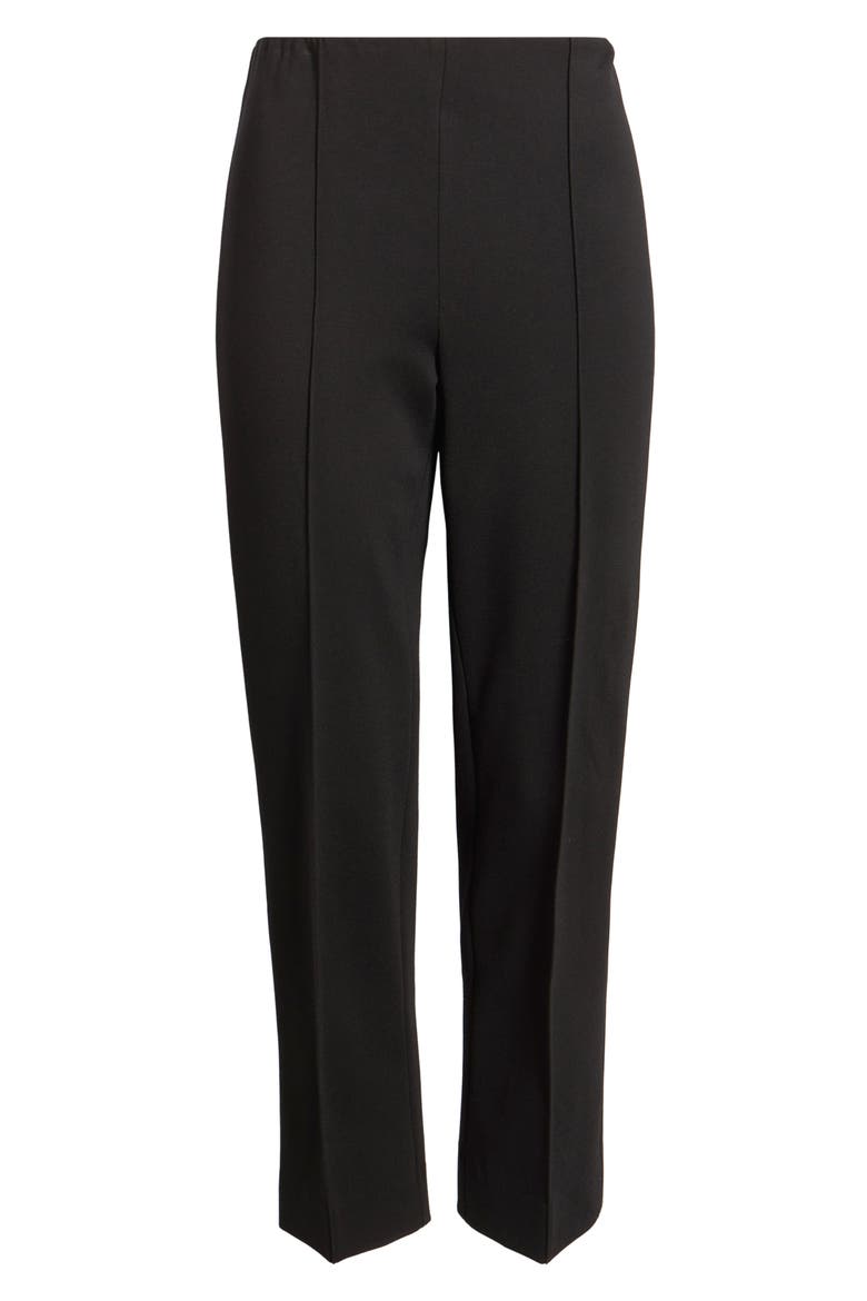 Irina Ankle Cigarette Pants, Alternate, color, BLACK