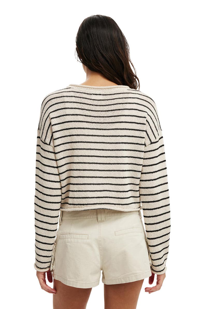 Cotton On Women's Roll Over Boat Neck Sweater, Alternate, color, 