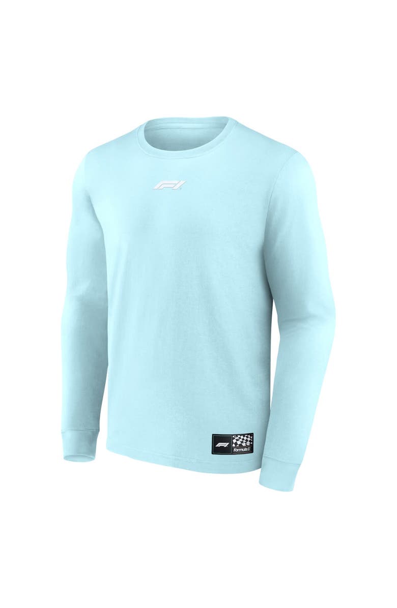 FANATICS Men's Fanatics Branded Aqua Formula 1 Merchandise Beach Club Long Sleeve T-Shirt, Alternate, color, 
