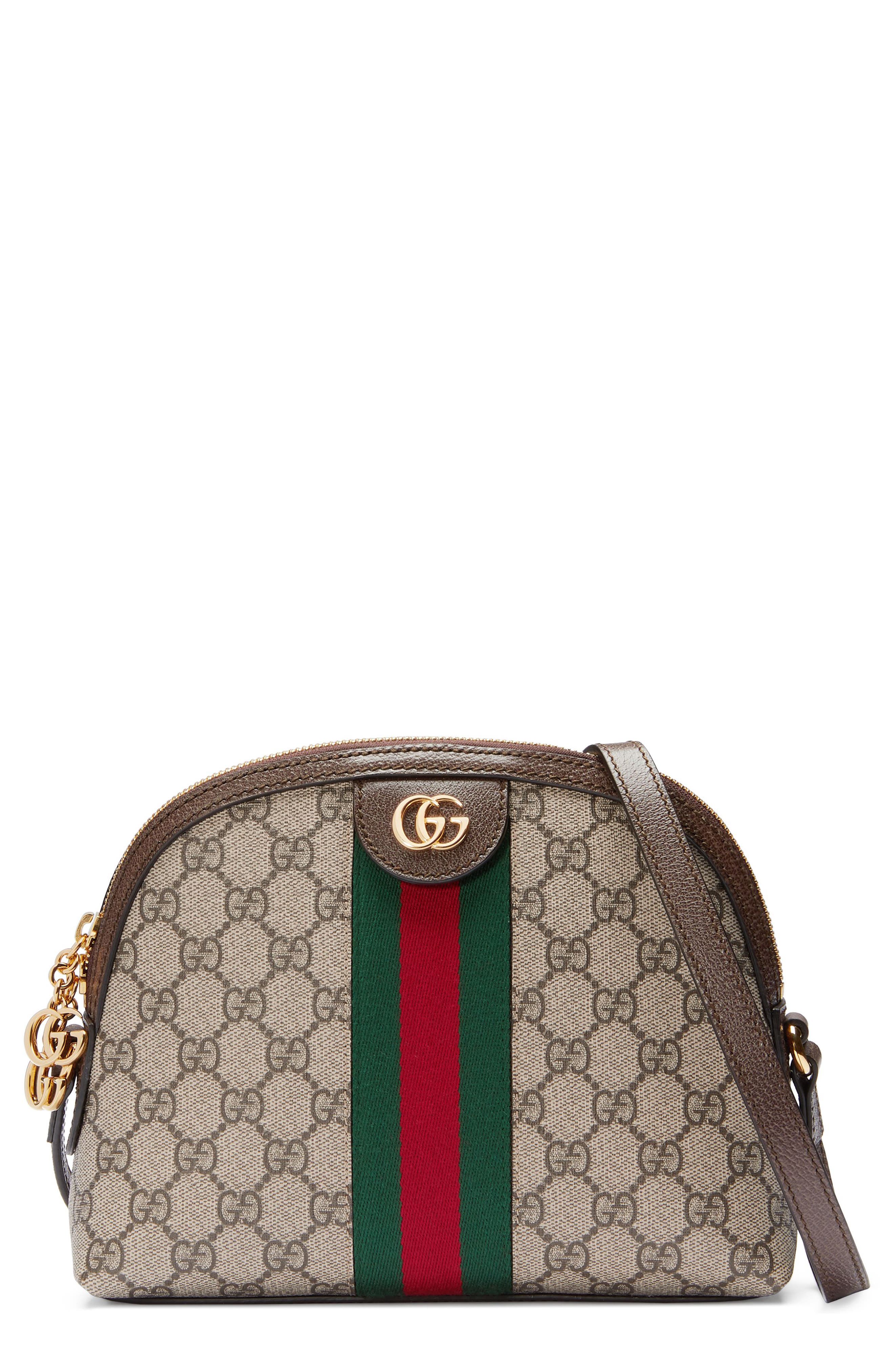 Gucci Canvas Shoulder Bag, Main, color, 