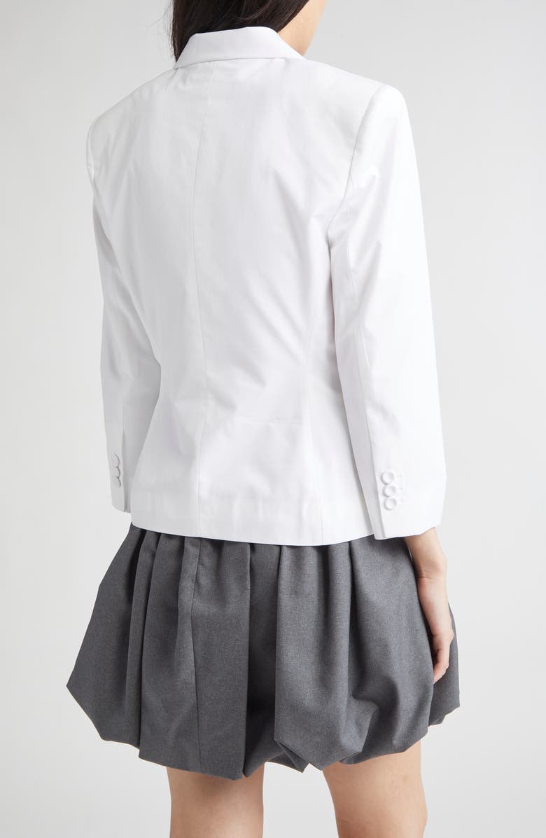 Marni Baby Cotton Poplin Shrunken Blazer, Alternate, color,