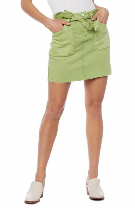 Wash Lab Denim WASH LAB Self Tie Skirt