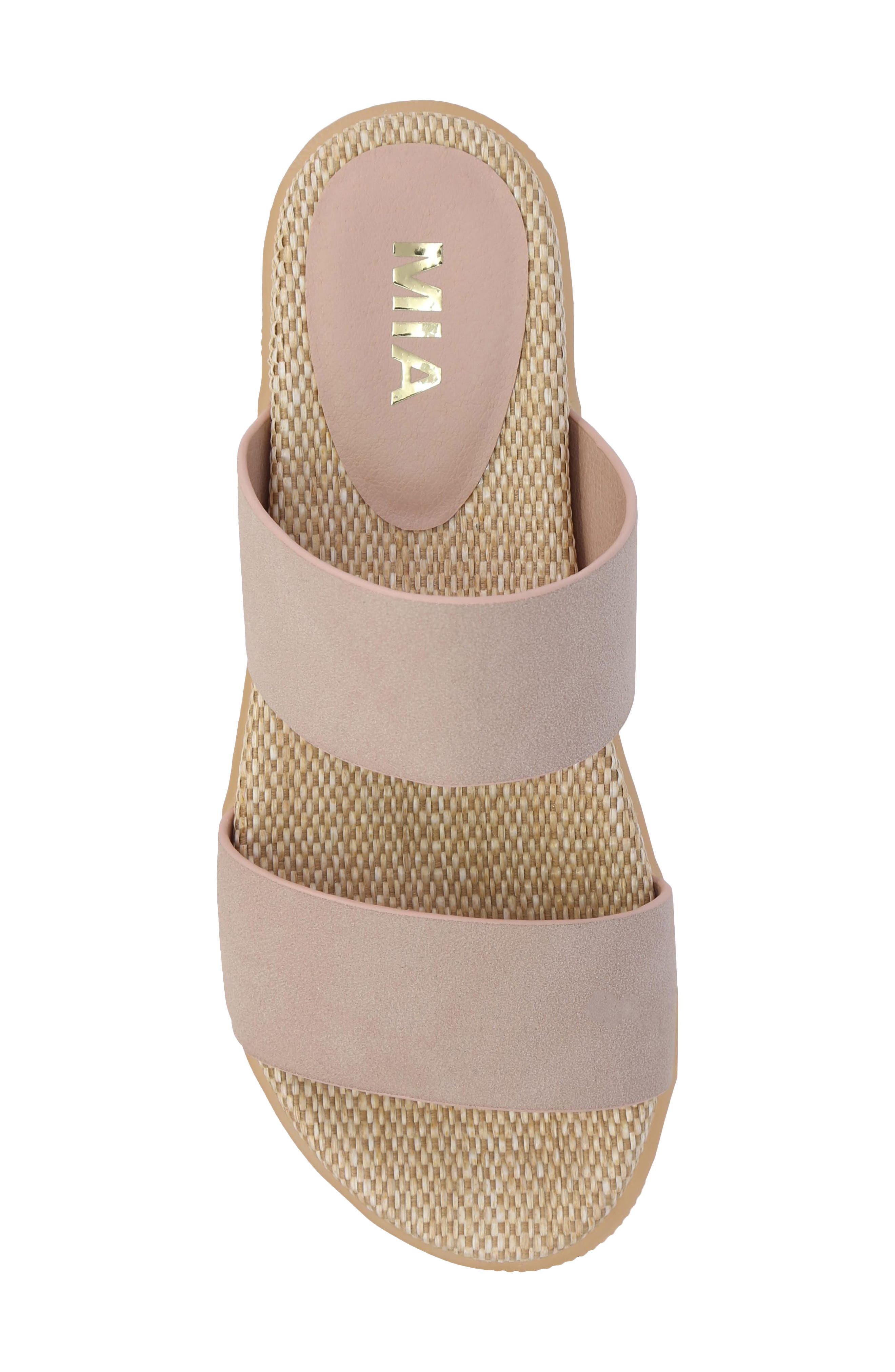 Saige U Platform Sandal, Alternate, color, BLUSH