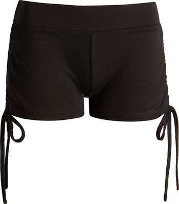 EDIKTED Tau Drawstring Ruched Shorts | Nordstrom