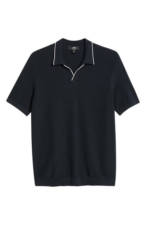 Short Sleeve Sweater Polo