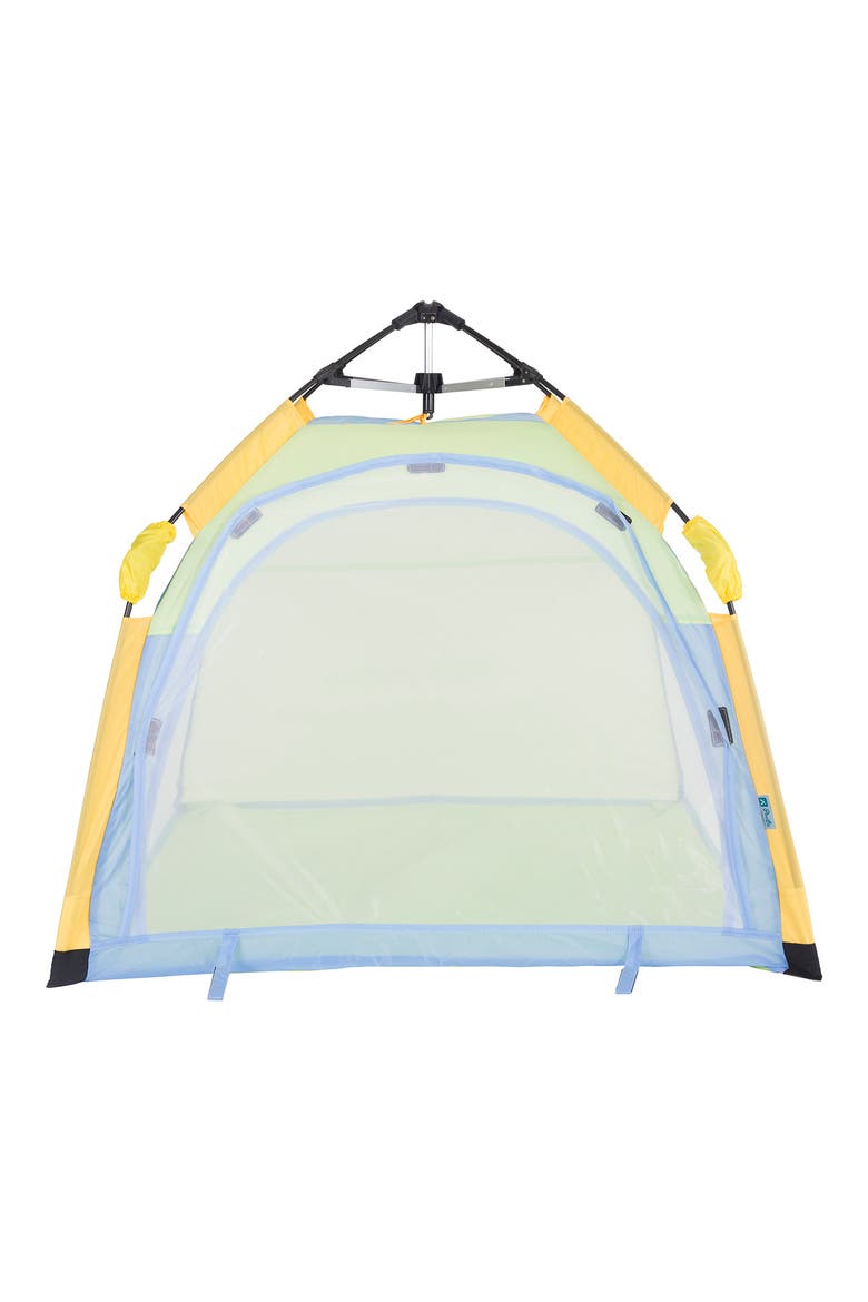 One-Touch Nursery Tent, Alternate, color, GREEN BLUE YELLOW