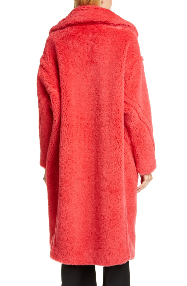 Max Mara Tedgirl Faux Fur Teddy Bear Coat, Alternate, color,