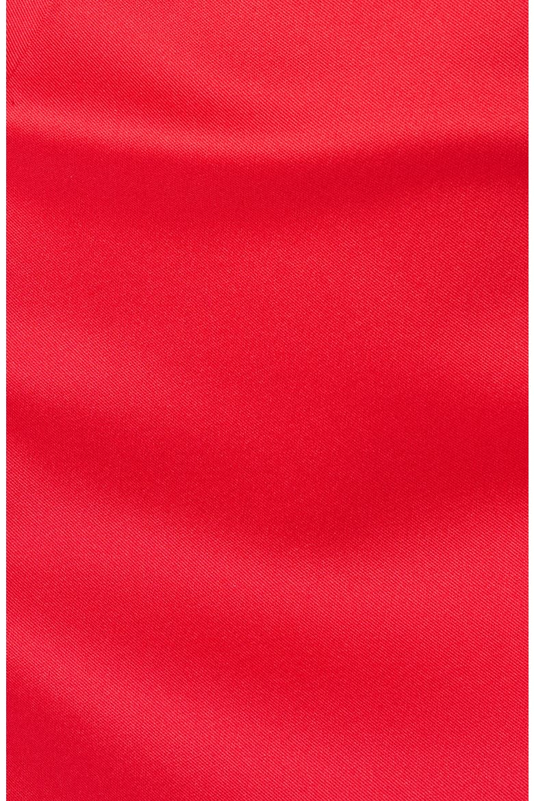 Strapless Stretch Mikado Gown, Alternate, color, SCARLET