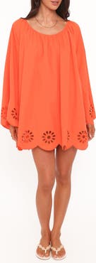 Petal & Pup Tampa Long Sleeve Shift Minidress