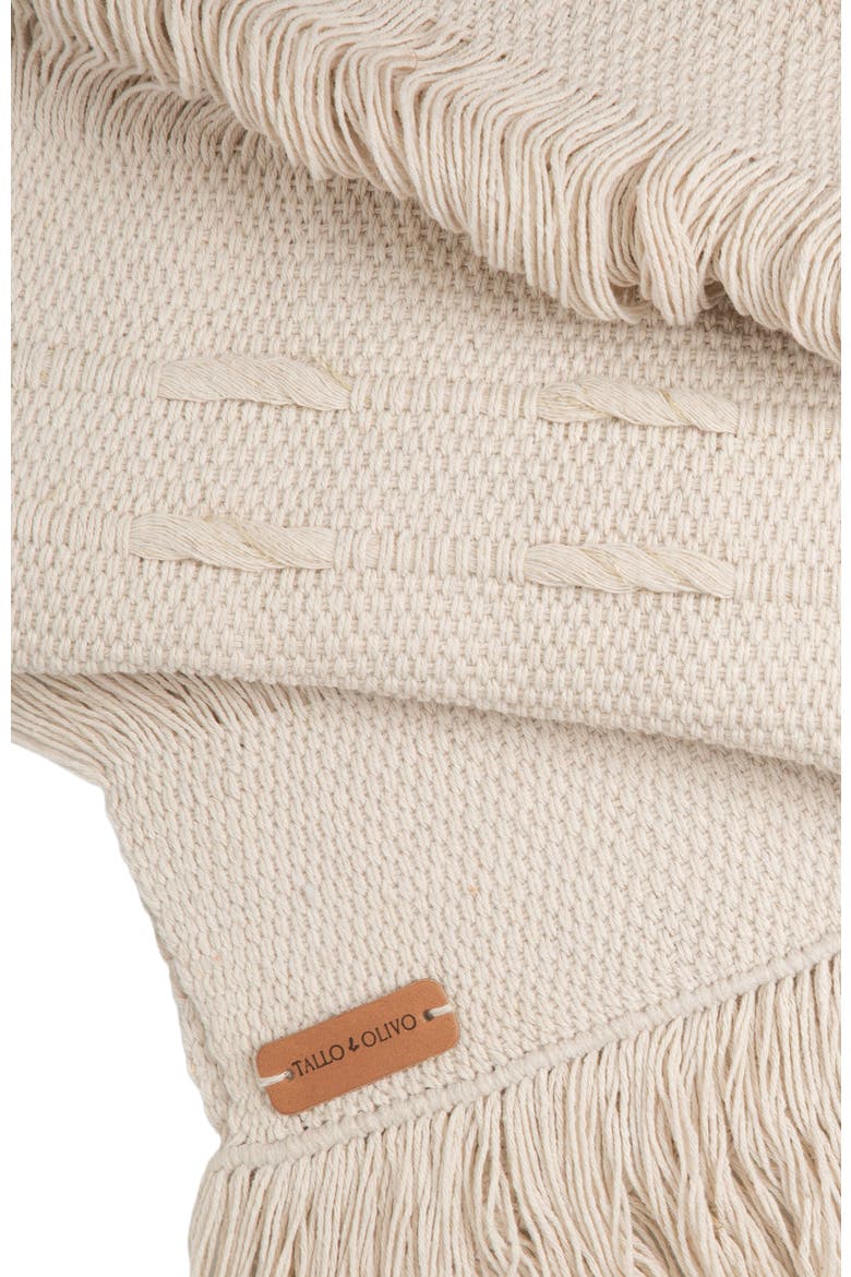 Threads Table Runner, Alternate, color, Natural