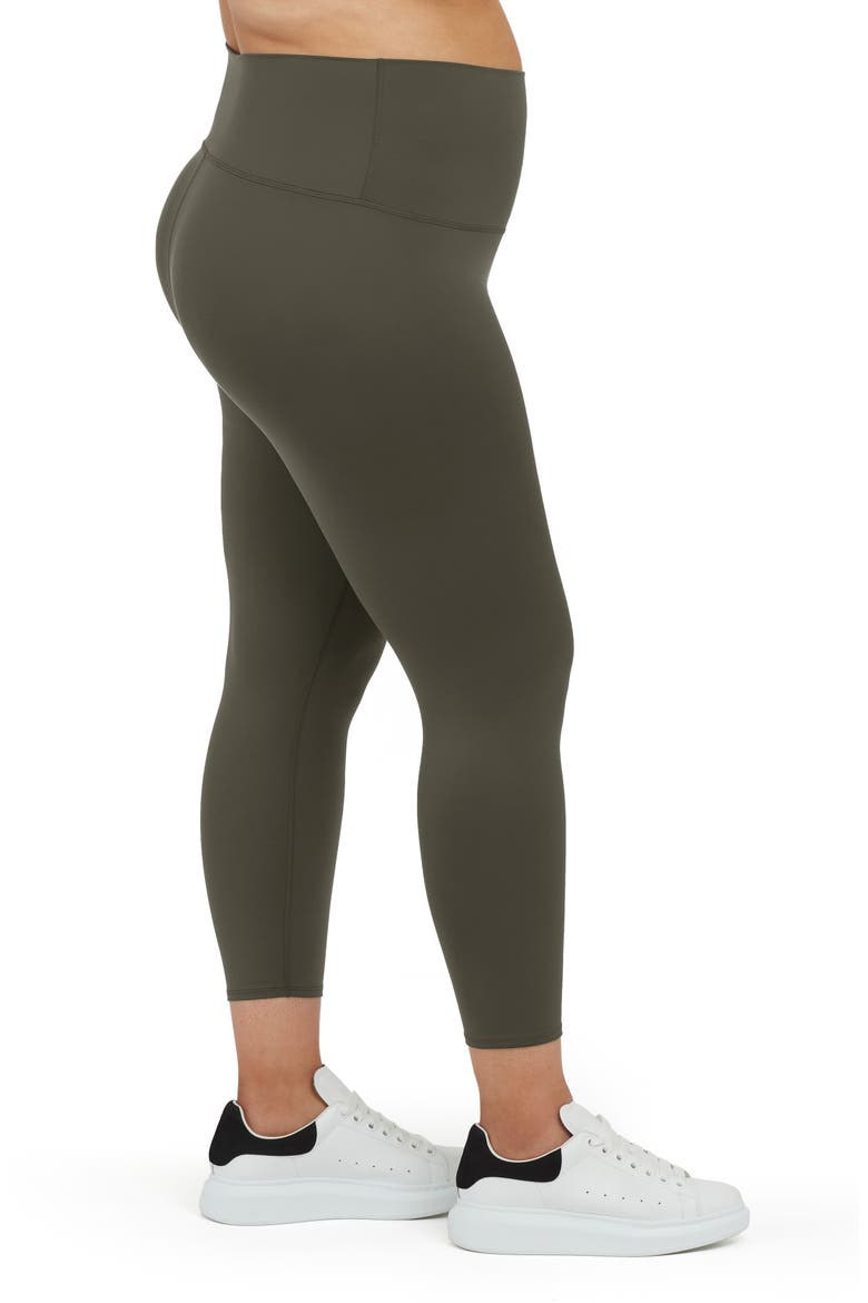 Soft and Smooth 7/8 Leggings, Alternate, color, DARK PALM