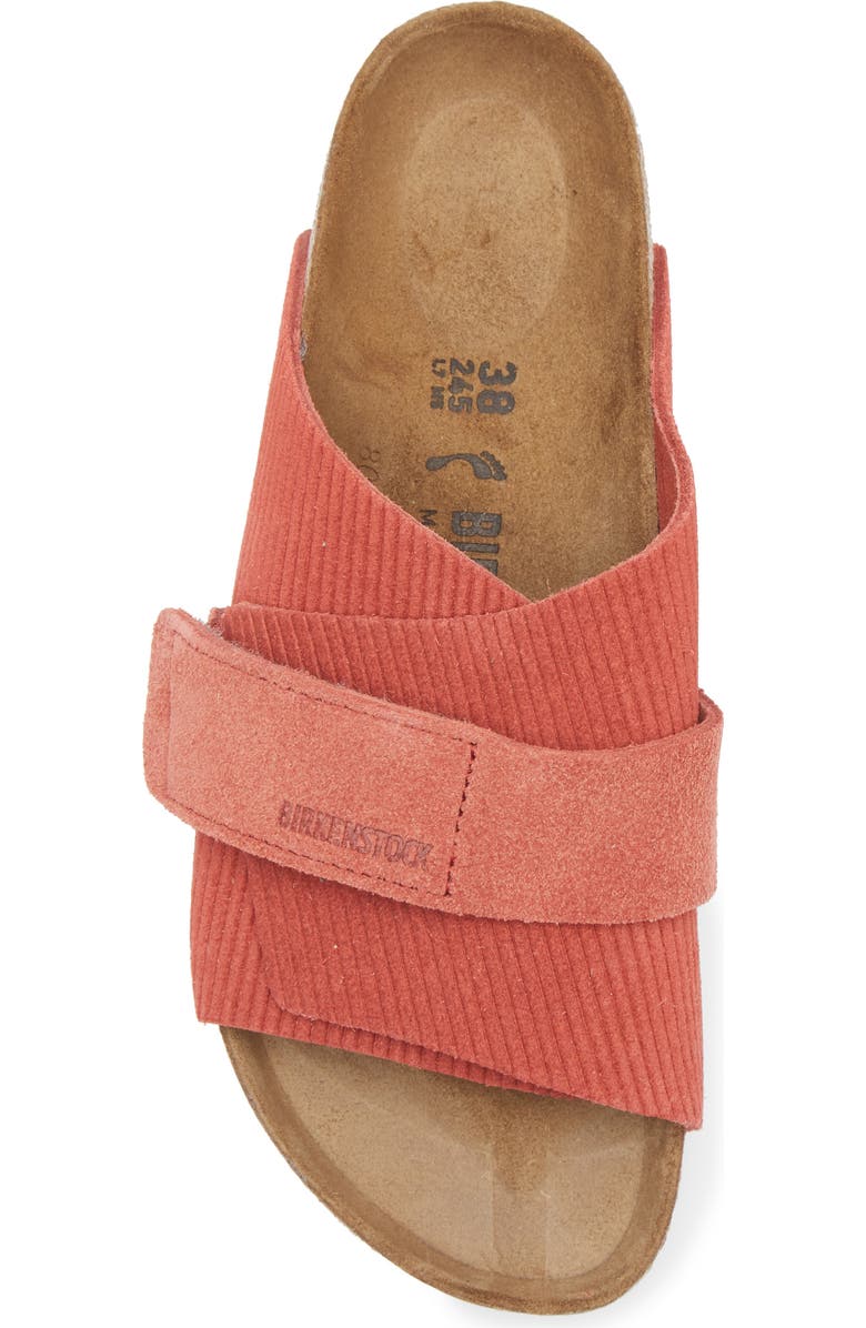 Birkenstock Kyoto Slide Sandal, Alternate, color, Sienna Red