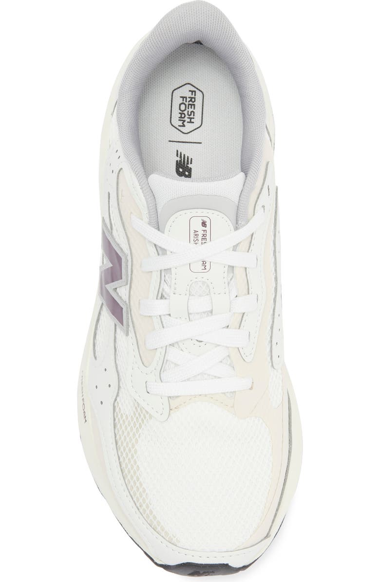 New Balance Fresh Foam Arishi v4 Running Shoe, Alternate, color, Nb White/ Reflection