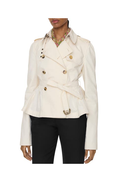 Cotton Isabella Trench Jacket