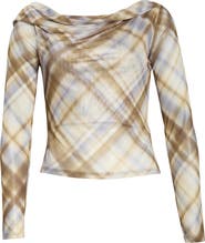 Reformation Elio Cowl Neck Top