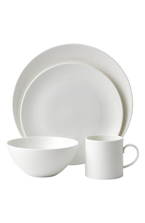 Gio Bone China 16-Piece Place Setting